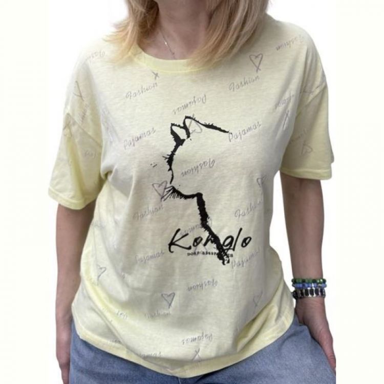 Купить Футболка LeVisha 26115 yellow на obuv-plus.com.ua