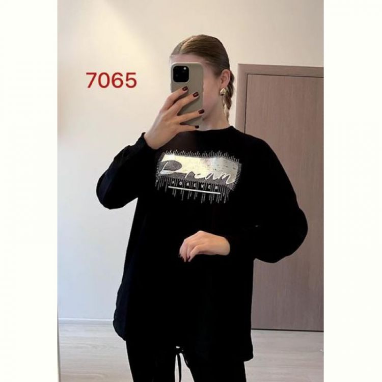 Купить Свитер FSN 7065 black на obuv-plus.com.ua