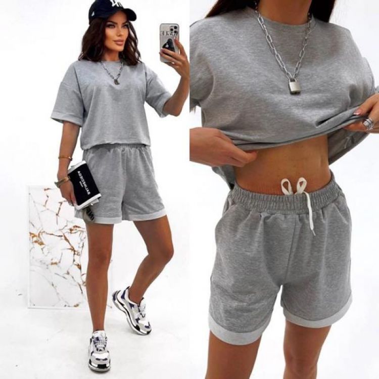 Купить Костюм Sport style 1186 l.grey на obuv-plus.com.ua