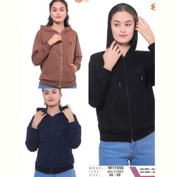 Купить Кофта спорт Annet YT17056 black на obuv-plus.com.ua