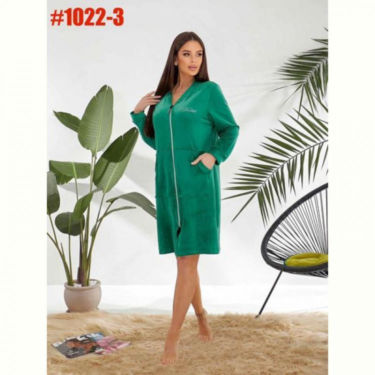 Купить Халат BAT 1022-3 green на obuv-plus.com.ua