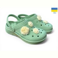 Купить Кроксы Dago 411 фісташка на obuv-plus.com.ua