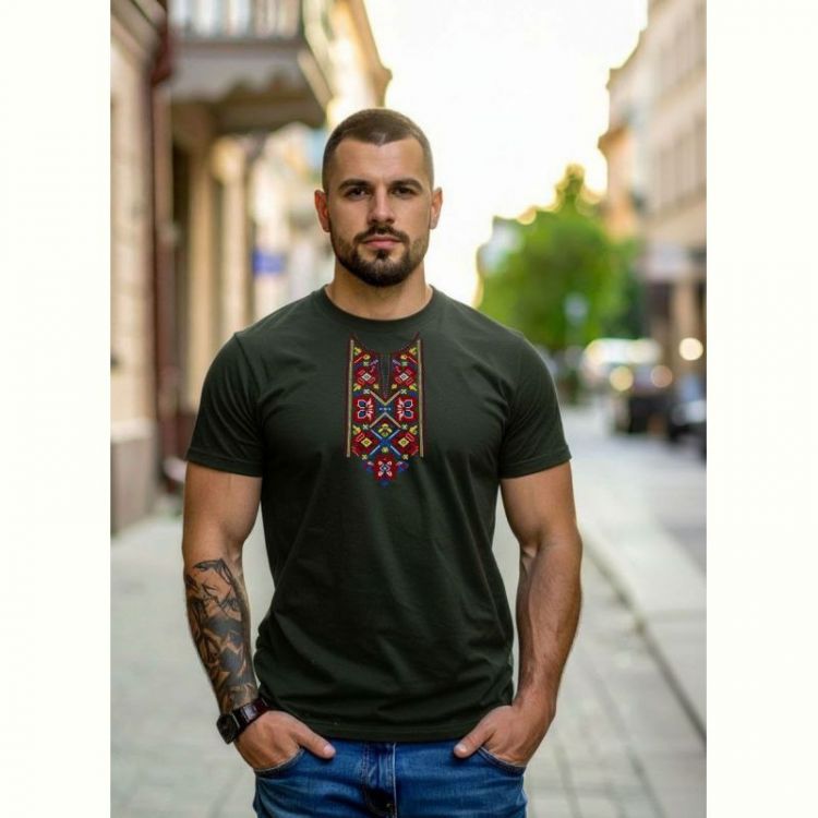 Купить Футболка Mary Brand 493 khaki на obuv-plus.com.ua