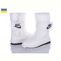 Купить Дутики Karolina 112-8 NK бел б.п полоска на obuv-plus.com.ua