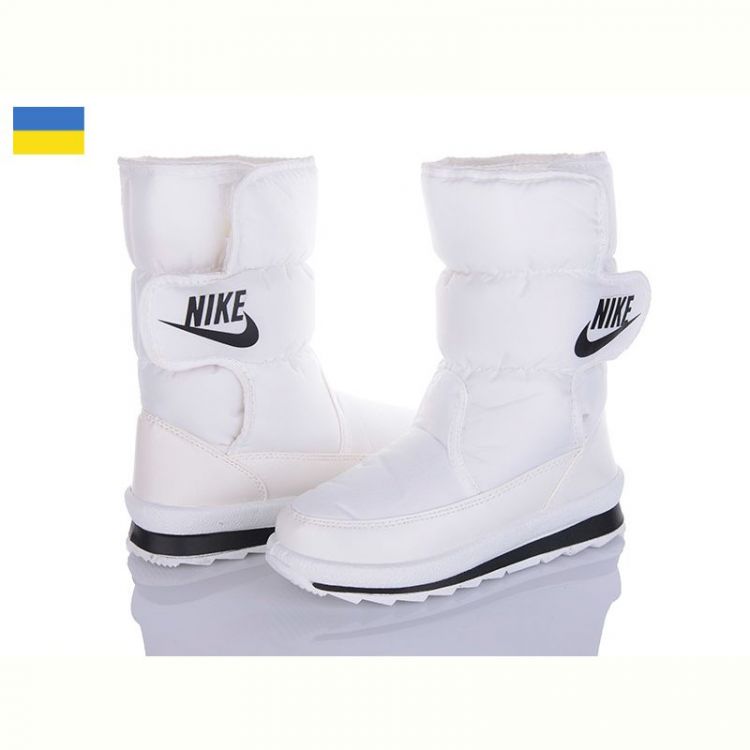 Купить Дутики Karolina 112-8 NK бел б.п полоска на obuv-plus.com.ua
