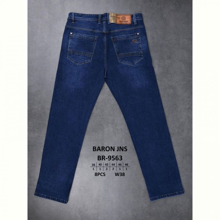 Купить Джинсы God Baron BR-9563 blue на obuv-plus.com.ua