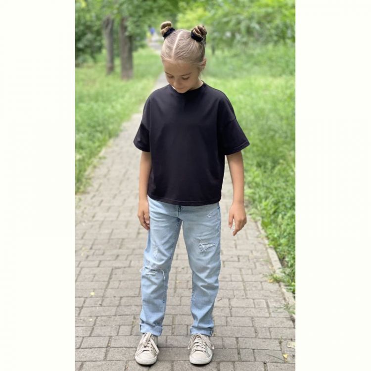 Купить Футболка LiMa kids LN47 black на obuv-plus.com.ua