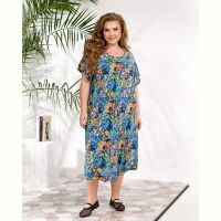 Купить Платье JJF 888 blue на obuv-plus.com.ua