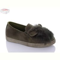 Купить Слипоны Jibukang W201-3-201 army green на obuv-plus.com.ua