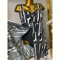 Купить Купальник DFK 4017 black-white на obuv-plus.com.ua