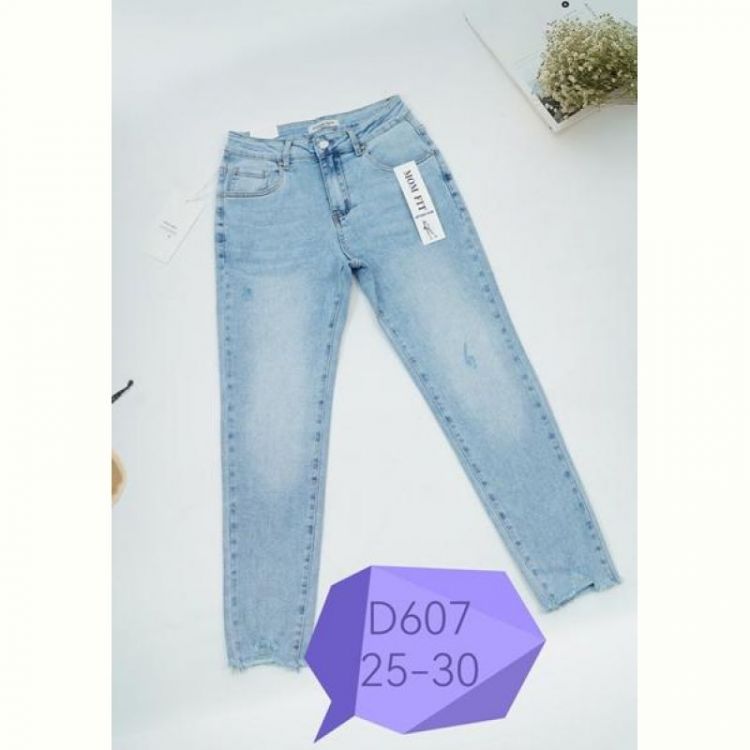 Купить Джинсы NewJeans D607 l.blue на obuv-plus.com.ua
