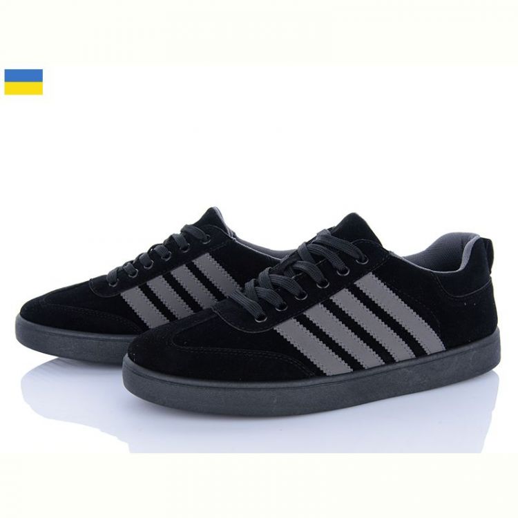 Купить Кеды Lvovbaza B&R 510 чорний на obuv-plus.com.ua