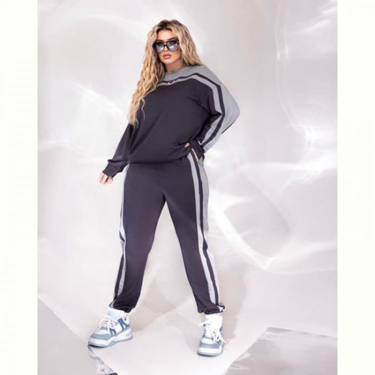 Купить Костюм спорт Seven Zikina 1053 d.grey на obuv-plus.com.ua