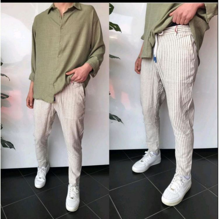 Купить Штаны i8denim 177 khaki 20203039 на obuv-plus.com.ua