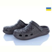 Купить Кроксы Krok Крок C124 т.коричневий на obuv-plus.com.ua