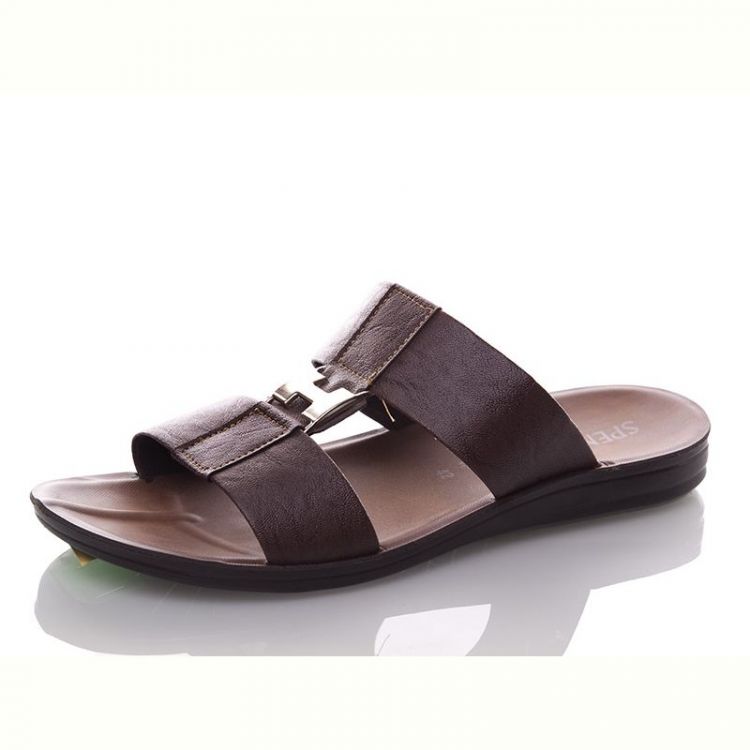 Купить Шлепанцы Spencer 10348 brown на obuv-plus.com.ua