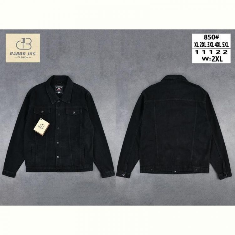 Купить Куртка Baron Jeans 850 black на obuv-plus.com.ua