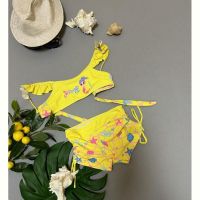 Купить Купальник DFK 567 yellow на obuv-plus.com.ua