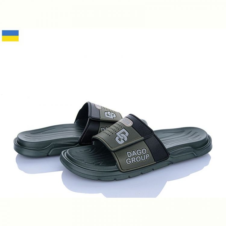 Купить Шлепанцы Golden Lion 704 хакі на obuv-plus.com.ua
