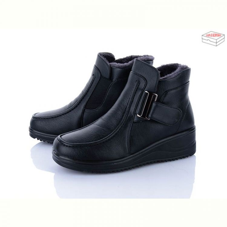 Купить Ботинки Yuemingzu 9902 black на obuv-plus.com.ua