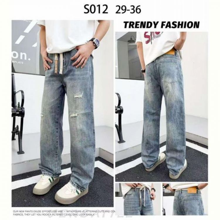 Купить Джинсы God Baron S012 l.blue на obuv-plus.com.ua