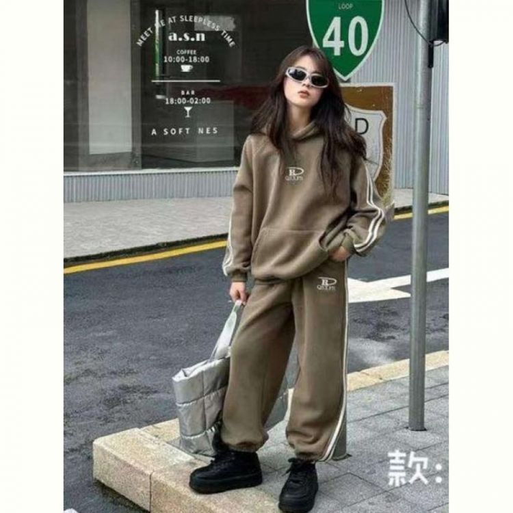 Купить Костюм спорт Delfinka 5022 khaki на obuv-plus.com.ua