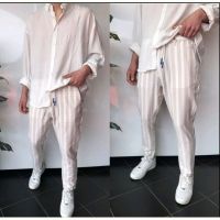 Купить Штаны i8denim 174 Ecru 20203037 на obuv-plus.com.ua