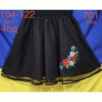 Купить Юбка Надийка ND942-701 black на obuv-plus.com.ua