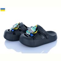 Купить Кроксы Golden Lion 336 чорний на obuv-plus.com.ua