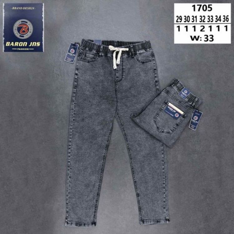 Купить Джинсы Baron Jeans 1705 grey на obuv-plus.com.ua