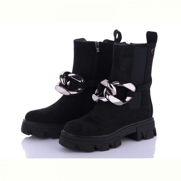 Купить Ботинки Violeta M615-1 black на obuv-plus.com.ua