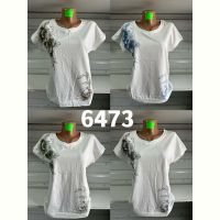 Купить Футболка Gertie 6473 white-grey на obuv-plus.com.ua