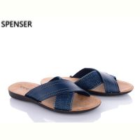 Купить Шлепанцы Spencer 3556 джинс на obuv-plus.com.ua