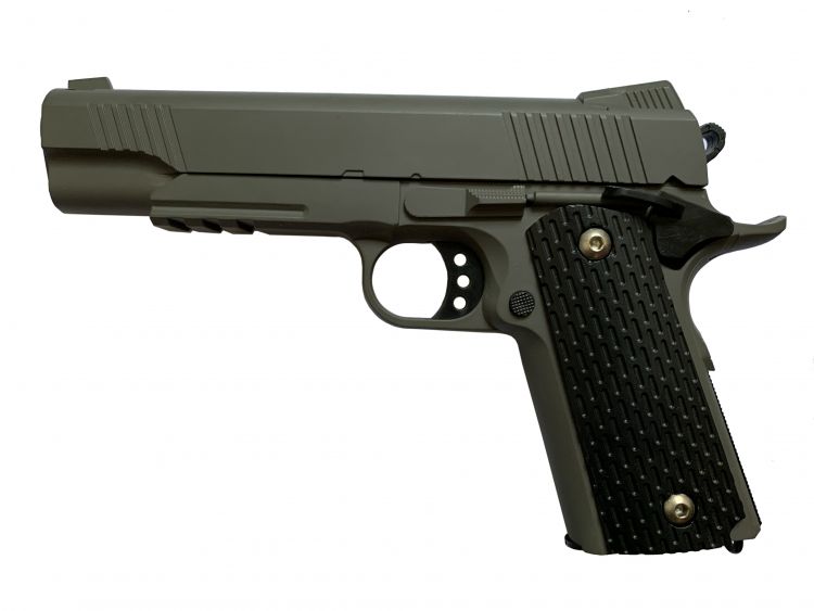 Купить Металевий пістолет VIGOR V13-Brown на obuv-plus.com.ua
