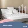 Купить Наматрасник защитный 90х200х35 см NORDIC СOMFORT LUXE IDEIA пл 250 гр/м2 натяжной с бортом по периметру на obuv-plus.com.ua