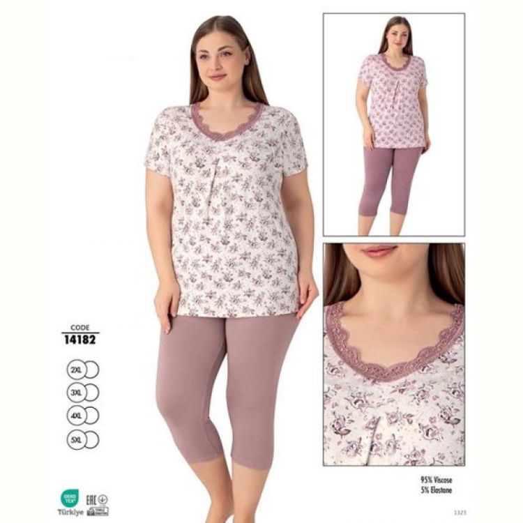 Купить Пижама Cotpark 14182 purple на obuv-plus.com.ua