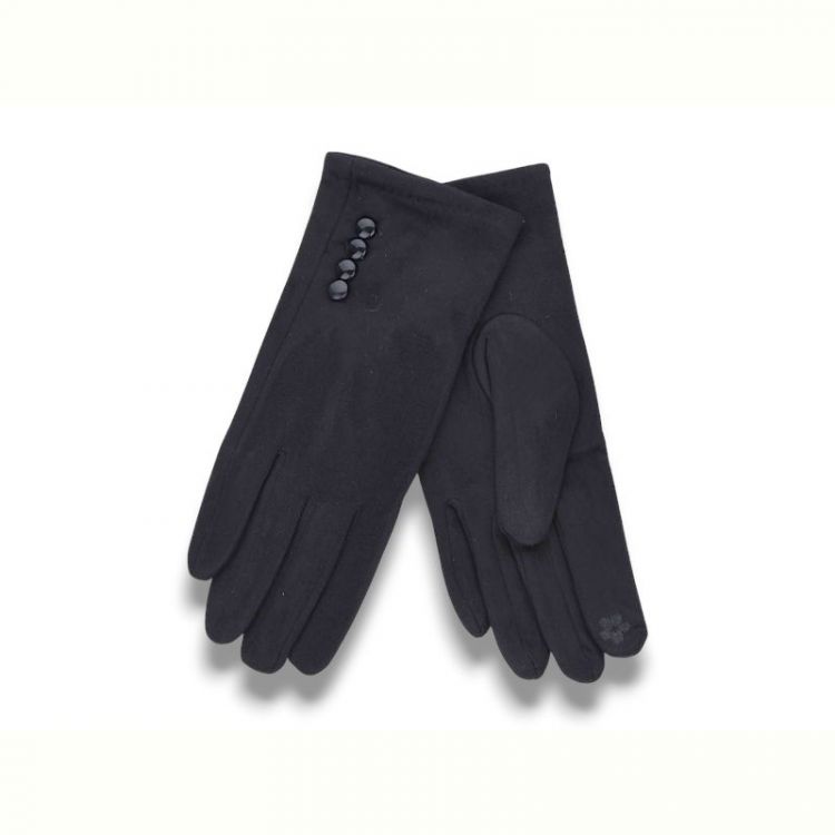 Купить Перчатки KH clothes 2313-5 black на obuv-plus.com.ua