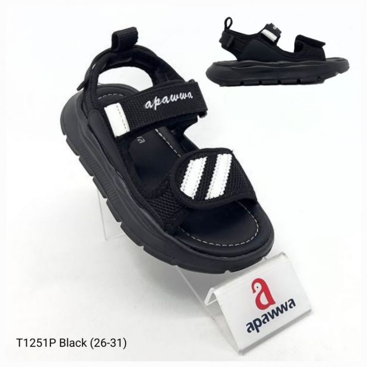 Купить Босоножки Apawwa BC-P1251P black на obuv-plus.com.ua
