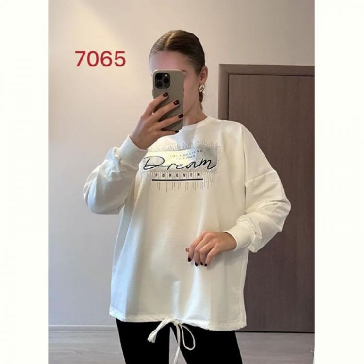 Купить Свитер FSN 7065 white на obuv-plus.com.ua