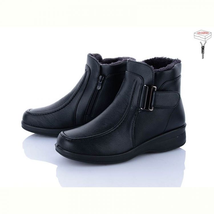 Купить Ботинки Yuemingzu 808 black на obuv-plus.com.ua