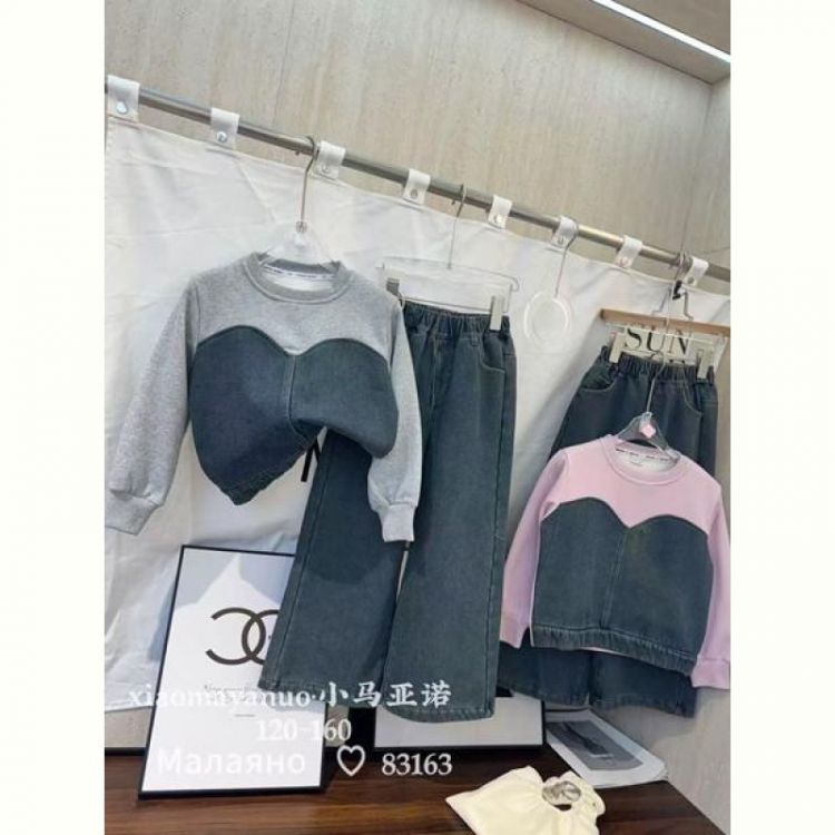 Купить Костюм спорт Delfinka 83163 grey на obuv-plus.com.ua