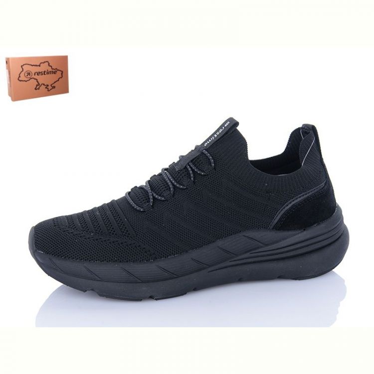 Купить Кроссовки Restime BML25414 black на obuv-plus.com.ua
