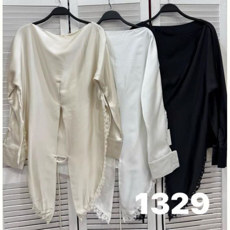 Купить Блузка DIVO 1329 white на obuv-plus.com.ua
