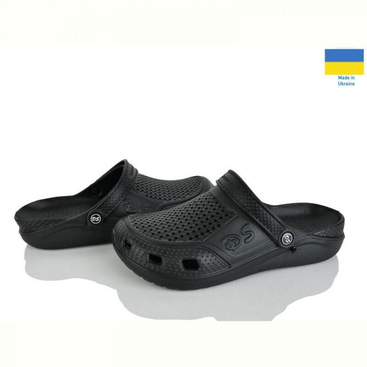 Купить Кроксы Dream Stan Сабо06 чорний на obuv-plus.com.ua