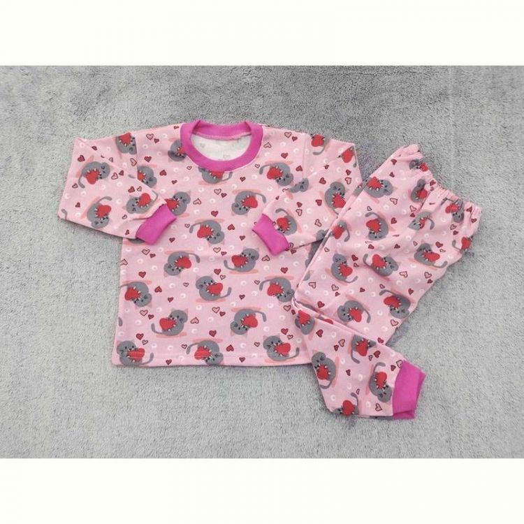 Купить Пижама Boys&Girls BG493 pink на obuv-plus.com.ua