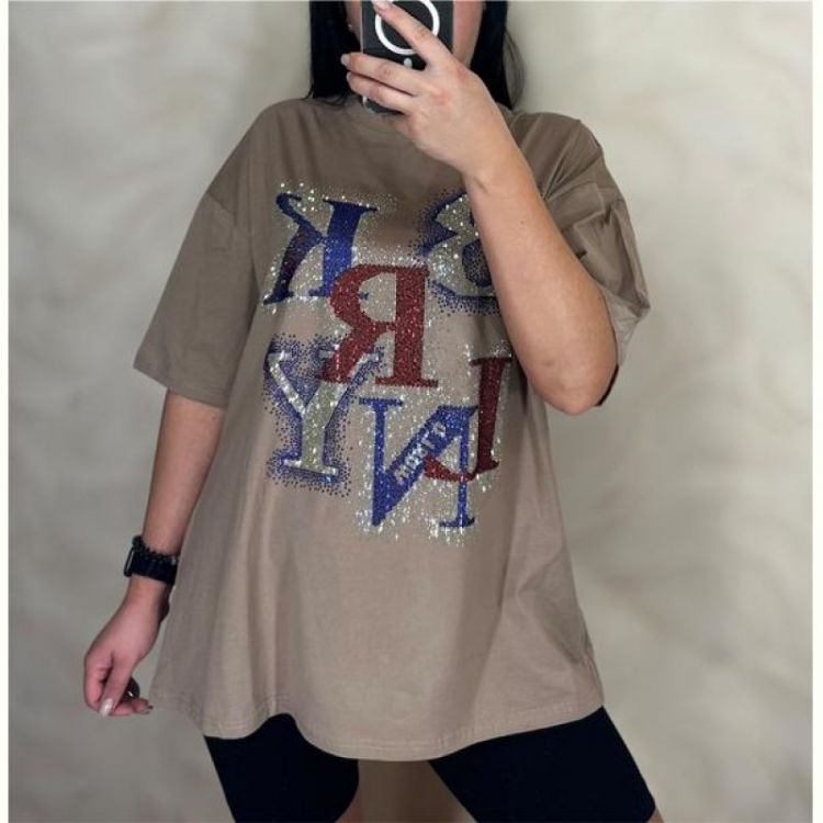 Купить Футболка LeVisha 25103 beige на obuv-plus.com.ua