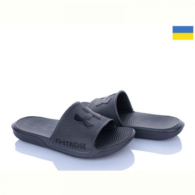 Купить Шлепанцы Gipanis T127 графіт-чорний на obuv-plus.com.ua