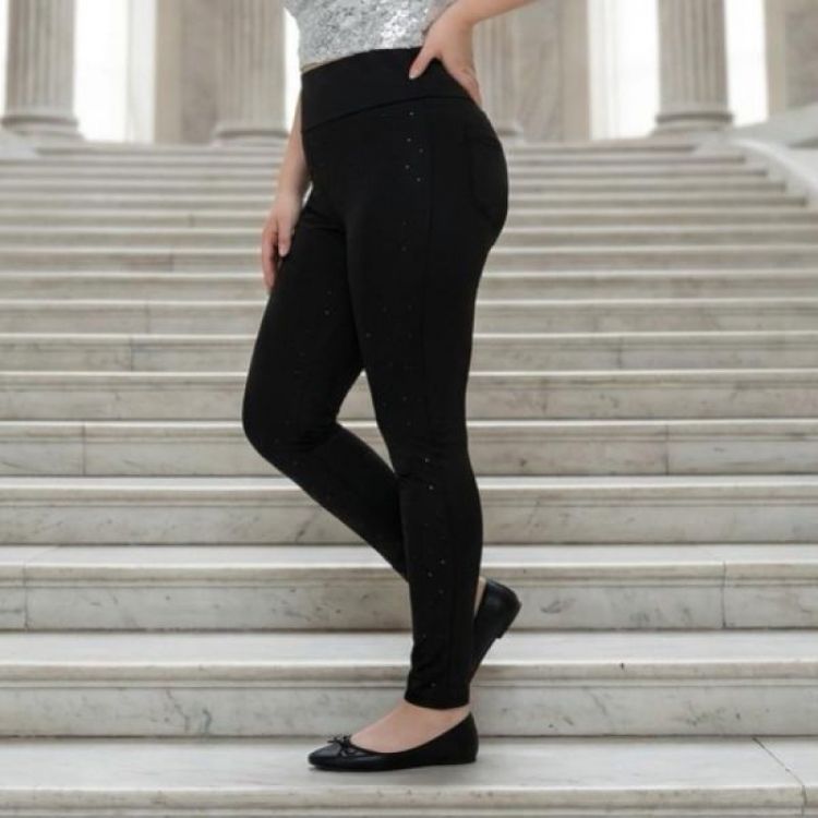 Купить Лосины Sport style 5372 black на obuv-plus.com.ua