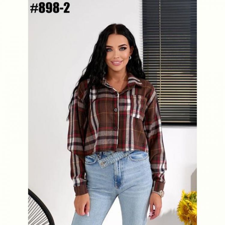 Купить Рубашка BAT 898-2 brown на obuv-plus.com.ua