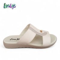 Купить Шлепанцы DvaShoes Bad-533T beige на obuv-plus.com.ua